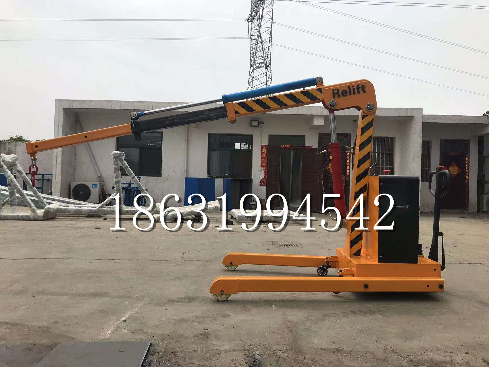 安泽县久征定做3吨三轮随车吊 农用园林绿化移树吊 平板工程用小吊机